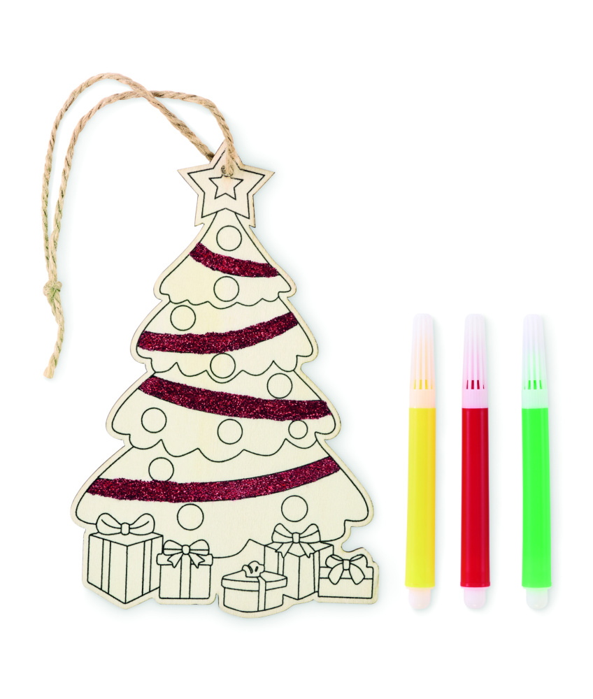 Logotrade promotional gifts photo of: Christmas tree ornament