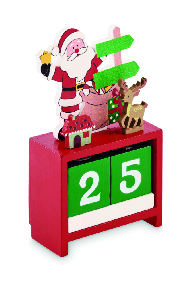 Logotrade promotional giveaway image of: Christmas countdown calendar