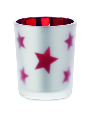 Logo trade business gifts image of: LED tea light candle
