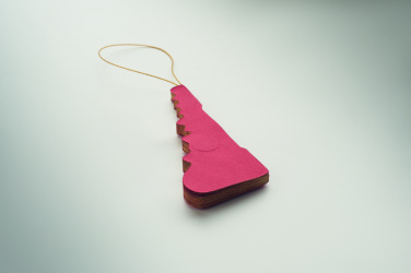 Logotrade advertising products photo of: Christmas paper tree hanger