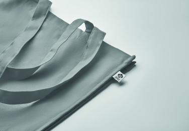 Logo trade promotional giveaways image of: Organic cotton shopping bag