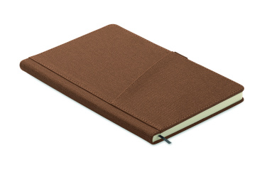 Logotrade promotional gift picture of: A5 notebook PU front pocket