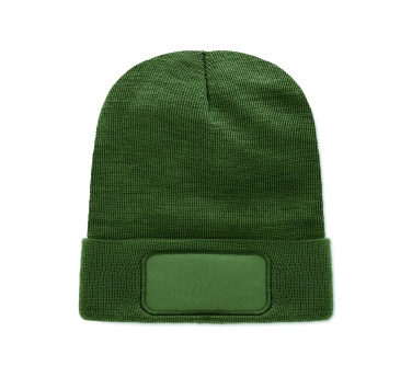 Logotrade promotional item picture of: Unisex beanie RPET polyester