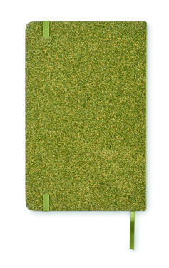 Logo trade corporate gifts image of: A5 notebook with hard cover