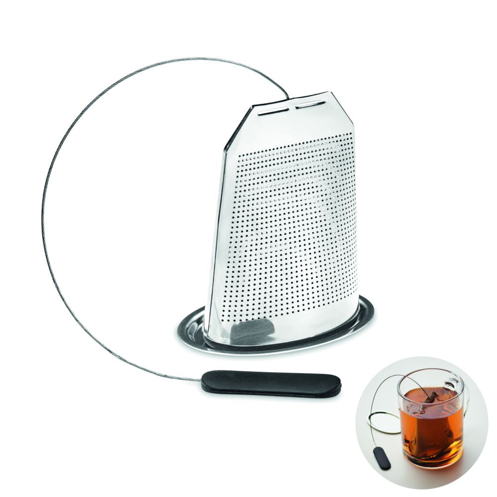 Logo trade promotional gift photo of: Tea infuser in stainless steel