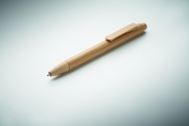 Logotrade promotional gift picture of: Bamboo automatic ball pen