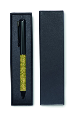 Logo trade promotional gift photo of: Twist metal ballpen in box