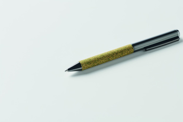 Logo trade promotional item photo of: Twist metal ballpen in box
