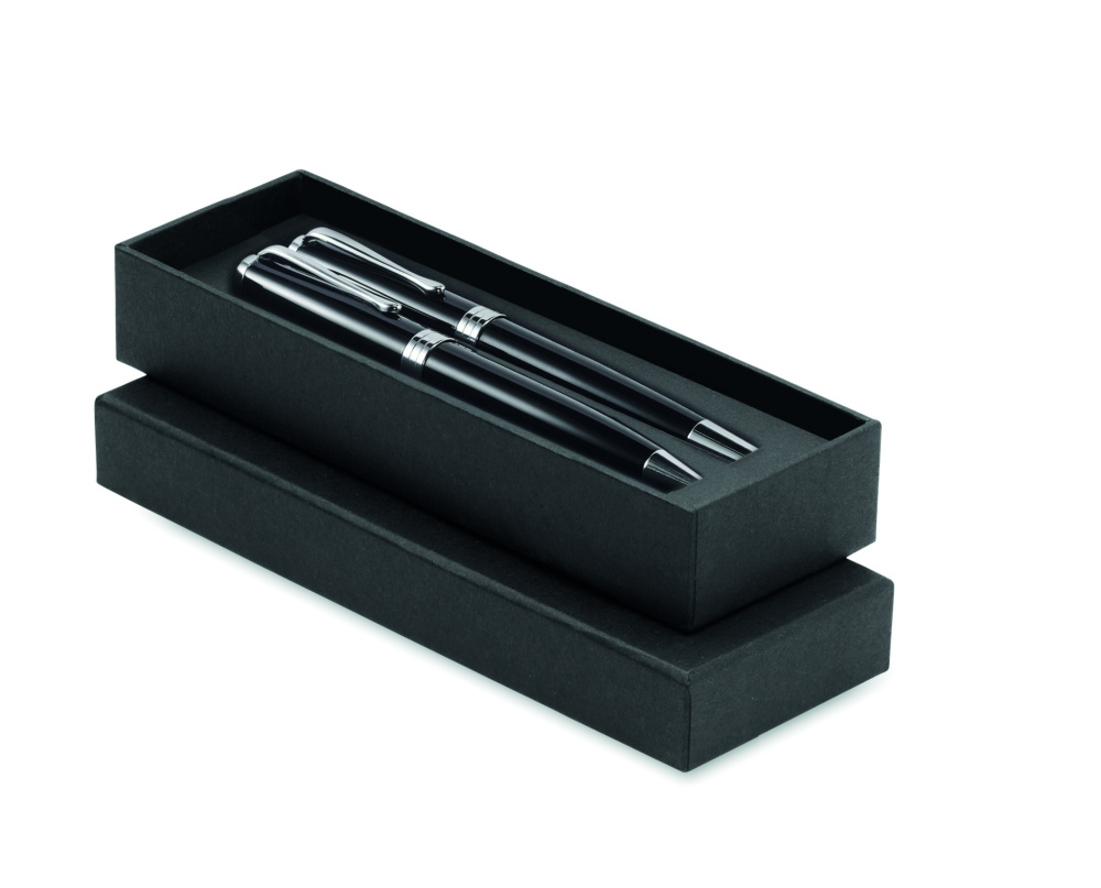 Logotrade business gift image of: Ball pen and roller set