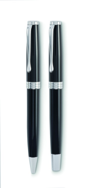Logotrade corporate gift picture of: Ball pen and roller set