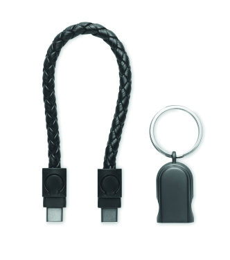 Logo trade promotional products picture of: Key ring loop cable type-C