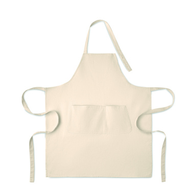 Logotrade promotional giveaway image of: Organic cotton apron 240 gr/m²