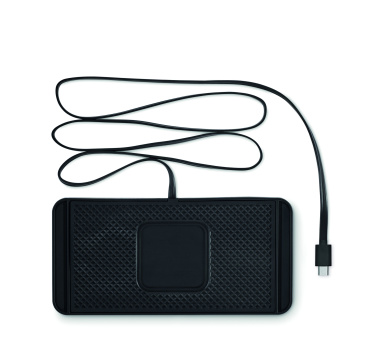 Logo trade advertising products image of: Pad car wireless charger 15W