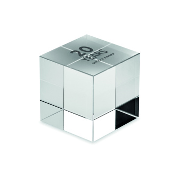Logo trade advertising product photo of: Glass cube award