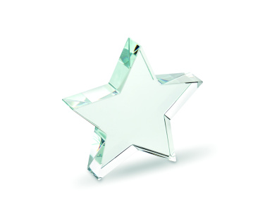 Logotrade promotional merchandise image of: Glass star award