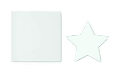 Logotrade promotional giveaway image of: Glass star award