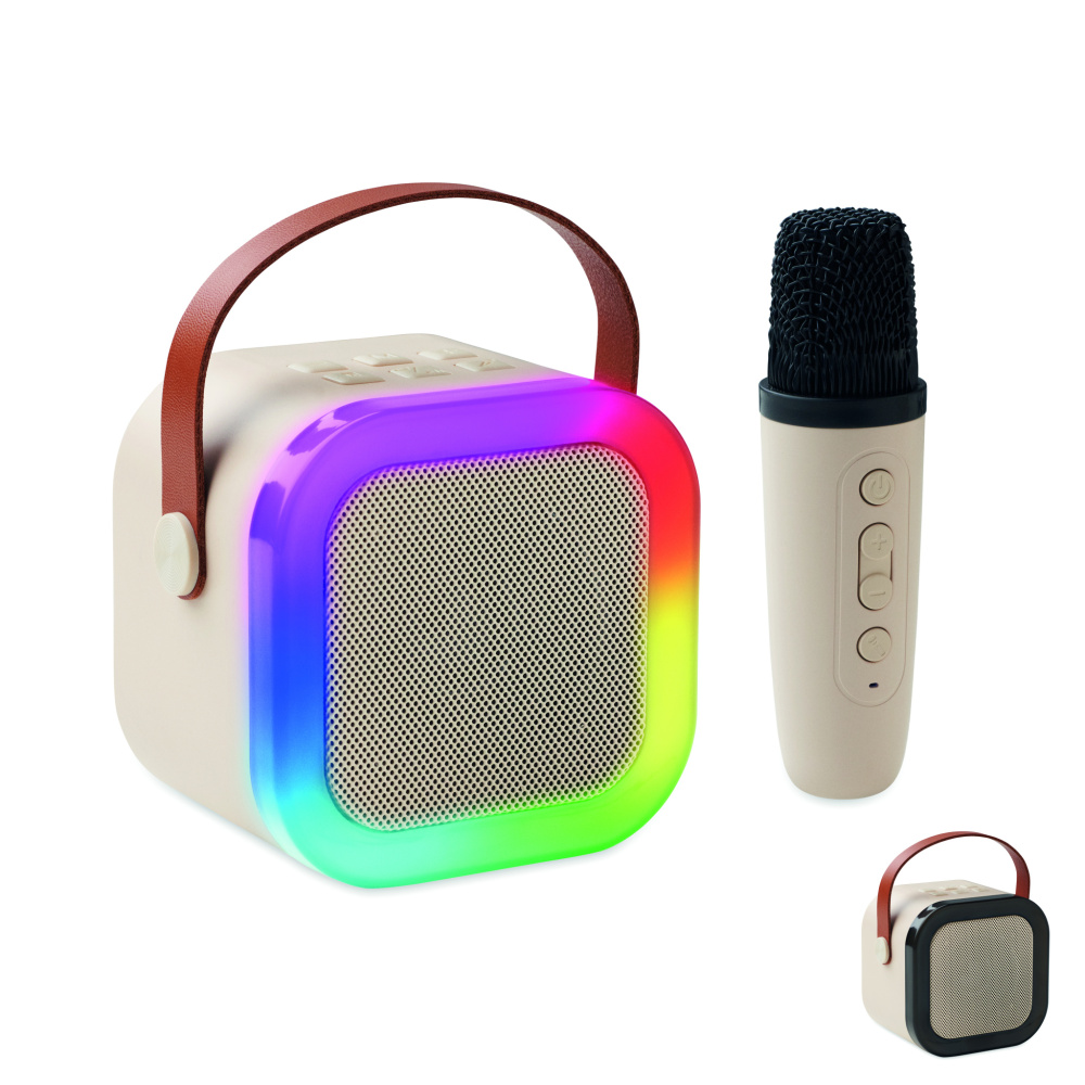 Logotrade promotional gift image of: Karaoke set speaker