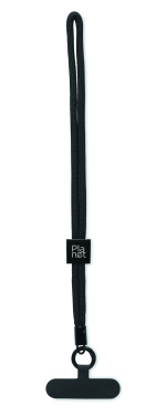Logotrade promotional item image of: RPET phone wrist cord