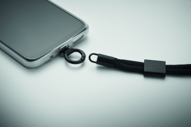 Logo trade promotional gift photo of: RPET phone wrist cord