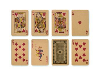 Logo trade promotional gifts image of: Domino and cards set