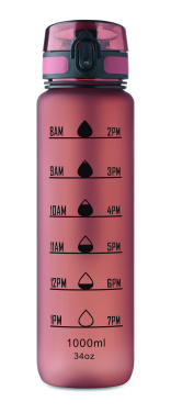 Logotrade advertising product picture of: Sports water bottle RPET 1L