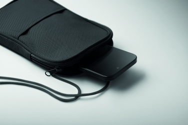 Logotrade promotional merchandise picture of: RPET cross body travel pouch