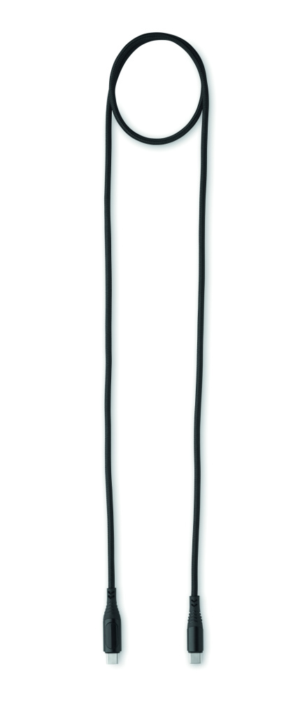 Logotrade promotional giveaway picture of: 100W charging cable type-C
