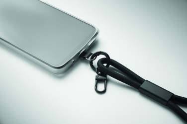 Logo trade promotional merchandise photo of: Charging phone wrist strap 60W