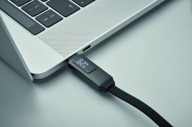 Logo trade promotional gifts picture of: 60W charging cable keyring