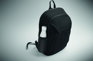 Logo trade promotional giveaway photo of: 15" soft PU laptop backpack
