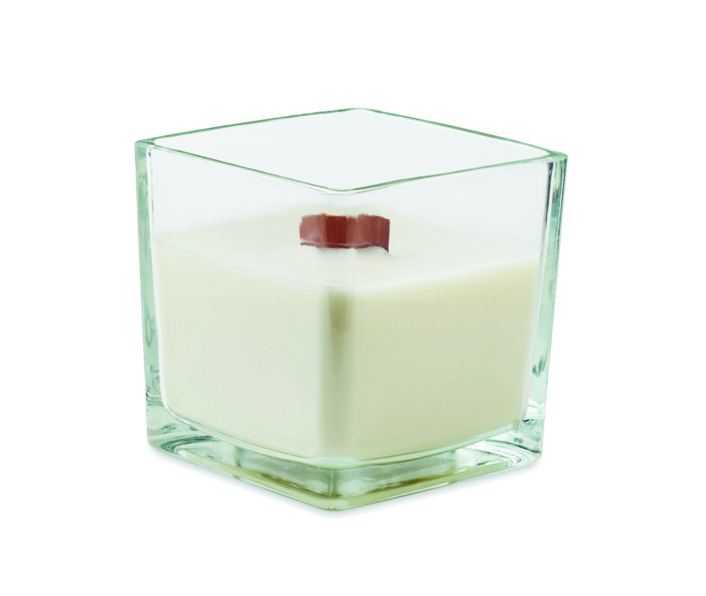 Logo trade promotional giveaway photo of: Plant based wax candle 600gr