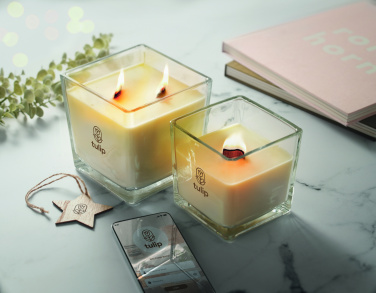 Logotrade promotional merchandise image of: Plant based wax candle 1300 gr