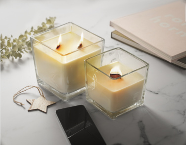 Logo trade promotional merchandise picture of: Plant based wax candle 1300 gr