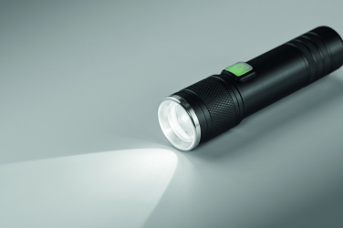 Logo trade promotional giveaways picture of: Rechargeable COB light torch