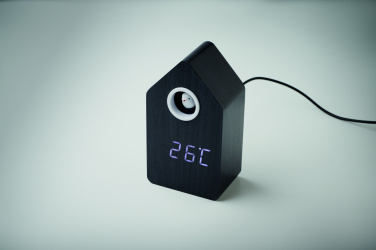 Logotrade advertising product image of: MDF cuckoo alarm clock