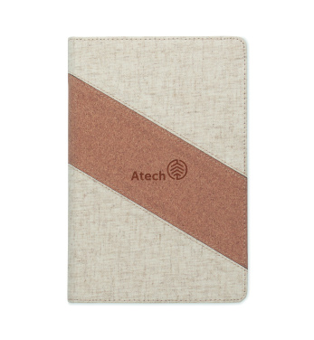 Logotrade promotional products photo of: A5 notebook with 15W charger