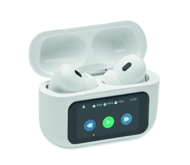 Logo trade promotional giveaways image of: ABS TWS earbuds