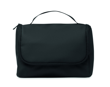 Logo trade corporate gifts picture of: Cosmetic hanging bag in PU