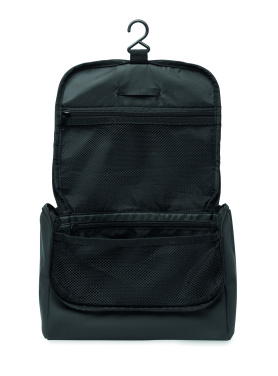 Logo trade advertising product photo of: Cosmetic hanging bag in PU