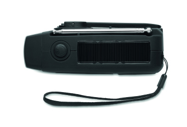Logotrade business gift image of: Portable radio with LED torch