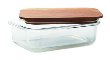 Logo trade corporate gift photo of: Glass lunch box 800ml