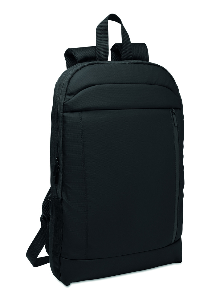 Logo trade promotional items image of: Expandable 600D RPET backpack