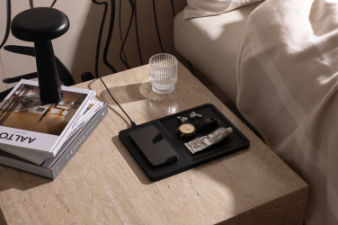 Logotrade promotional item picture of: VINGA Timo RCS desk charger and accessory tray