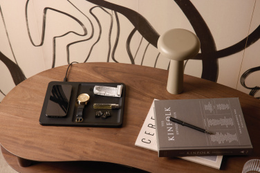 Logotrade corporate gift picture of: VINGA Timo RCS desk charger and accessory tray