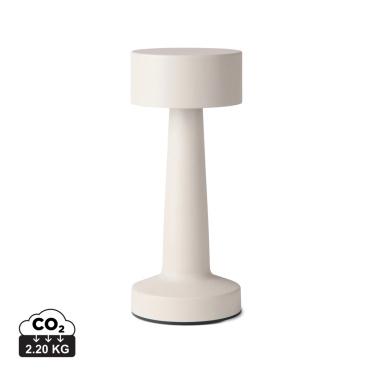 Logo trade corporate gifts image of: VINGA Maris RCS recycled ABS table lamp