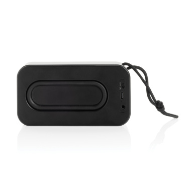 Logotrade promotional gift picture of: Swiss Peak RCS recycled aluminium 10W bass speaker