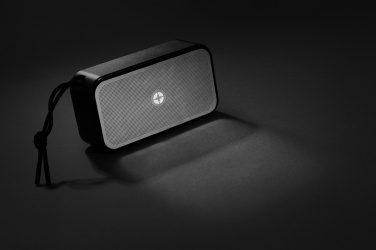 Logotrade promotional merchandise photo of: Swiss Peak RCS recycled aluminium 10W bass speaker