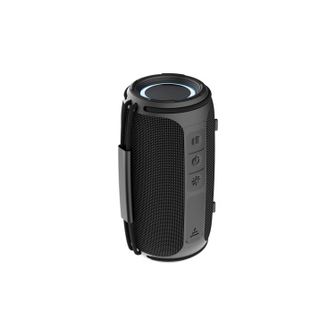 Logotrade promotional product image of: Prisma RCS recycled plastic IPX 4 waterpoof 16W speaker