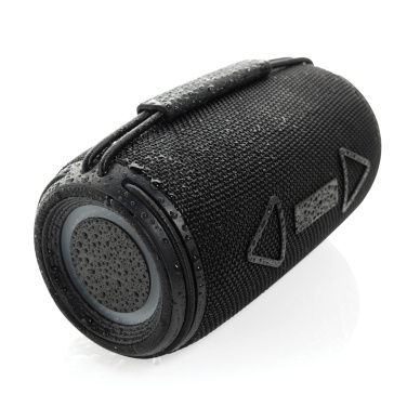 Logo trade corporate gifts picture of: Prisma RCS recycled plastic IPX 4 waterpoof 16W speaker