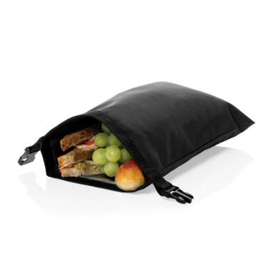Logotrade promotional gift image of: Snackstrap AWARE™ RPET foldable lunchbag 30x20CM